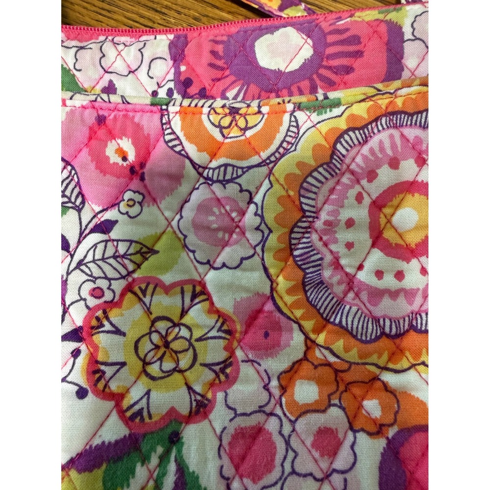 Vera Bradley Little Hipster Crossbody Bag in Clementine floral and paisley - Picture 13 of 16